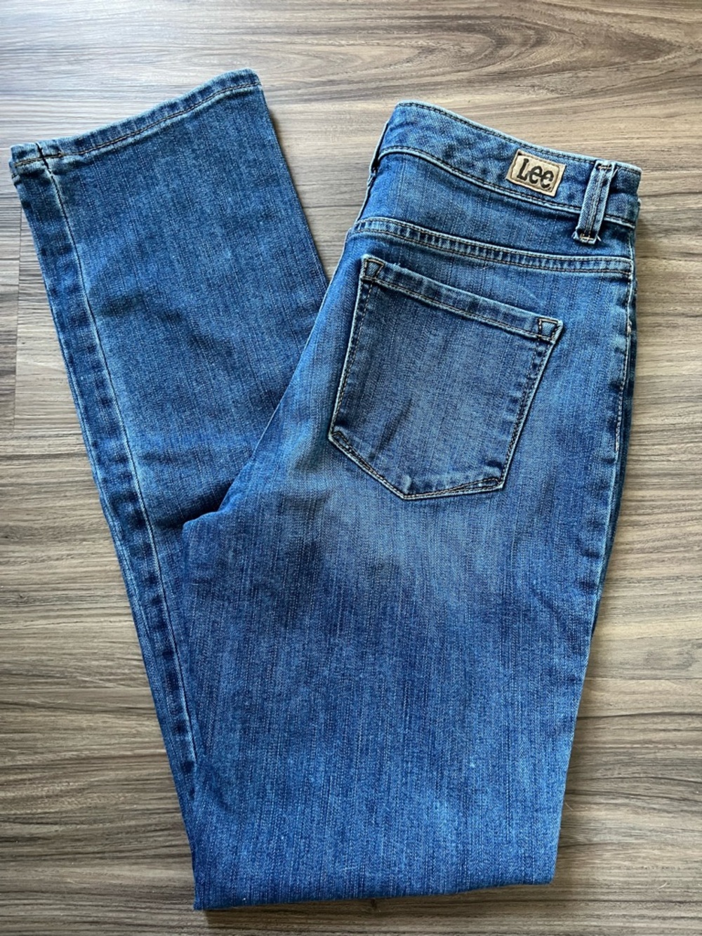 Riders by Lee Women’s Straight Leg Jeans - Medium Blue Denim